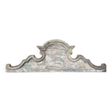Fronton de porte en bois