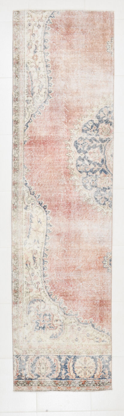 2x9 Narrow Turkish Runner Rug, 72x272Cm