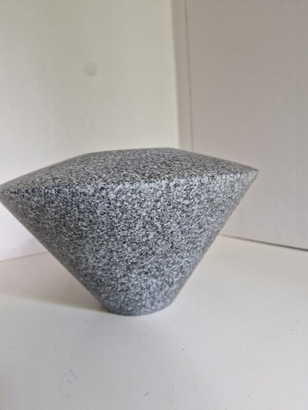 Vase Ovni Ufo Gris Moucheté Claude Dumas