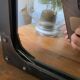Handcrafted iron mirror