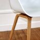 4 fauteuil scandinave Hay "about a chair" blanc