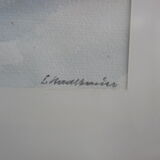 Peinture aquarelle de Lutz Stadlbauer tableau