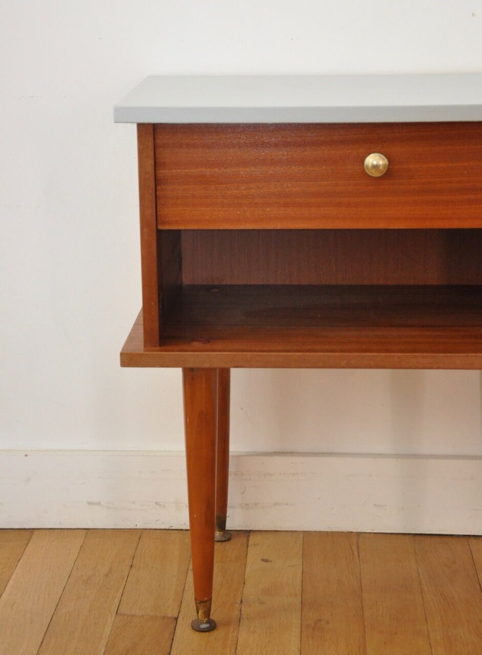Vintage bedside table