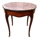 Old side table louis xv style tray