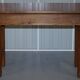 Pair of console tables David Linley 1993 walnut burr