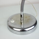 Lampe de table chromée des années 1950, Tchécoslovaquie