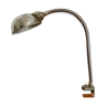 Industrial Table Clamp Lamp, 1940s