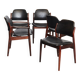 Chaises de salle à manger Arne Vodder n°62/62A pour Sibast