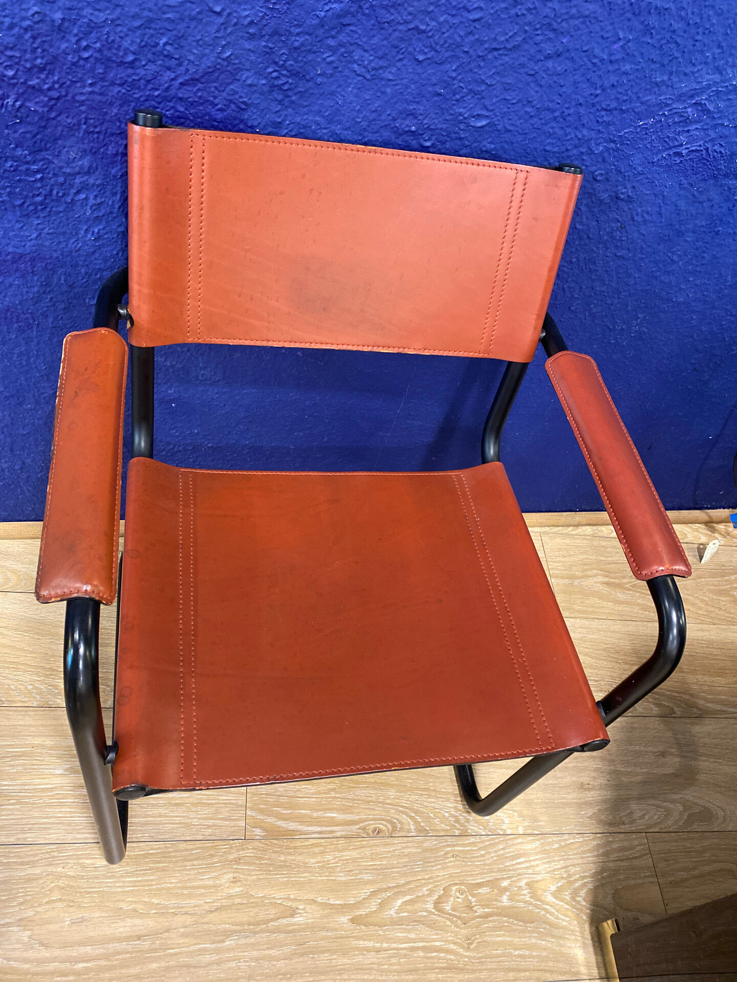 Fauteuil de Matteo Grassi cuir