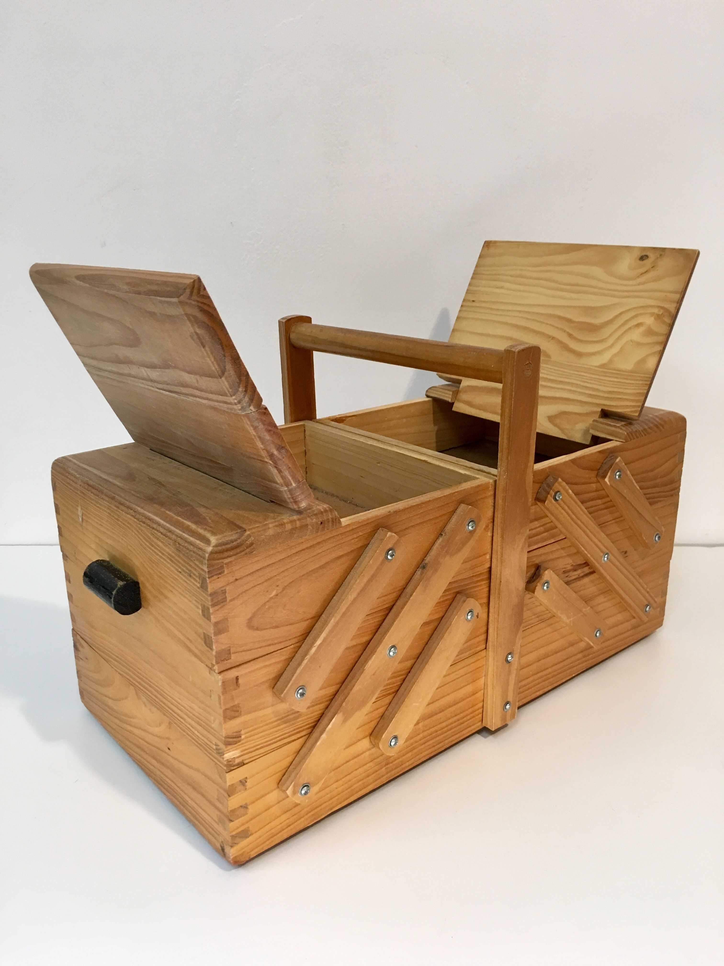 Vintage sewing basket