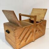 Vintage sewing basket