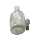 Tableware, large bottle carafe with stopper from the 19th century.