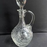Ewer carafe – Blown and cut crystal