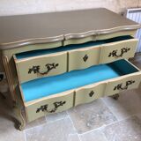 Crossbow chest of drawers with two drawers