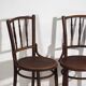 Antique Viennese-style chairs (circa 1920). Set of 4, no. 4