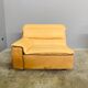 Bogo sofa in leather and suede, by Carlo Bartoli for Rossi di Albizzate
