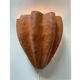 Pair of shell wall lamps