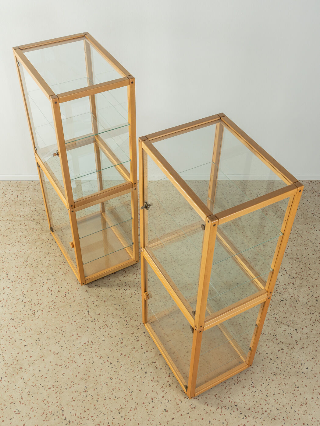 Pair of wall unit from the flötotto profilsystem collection from the 1970s