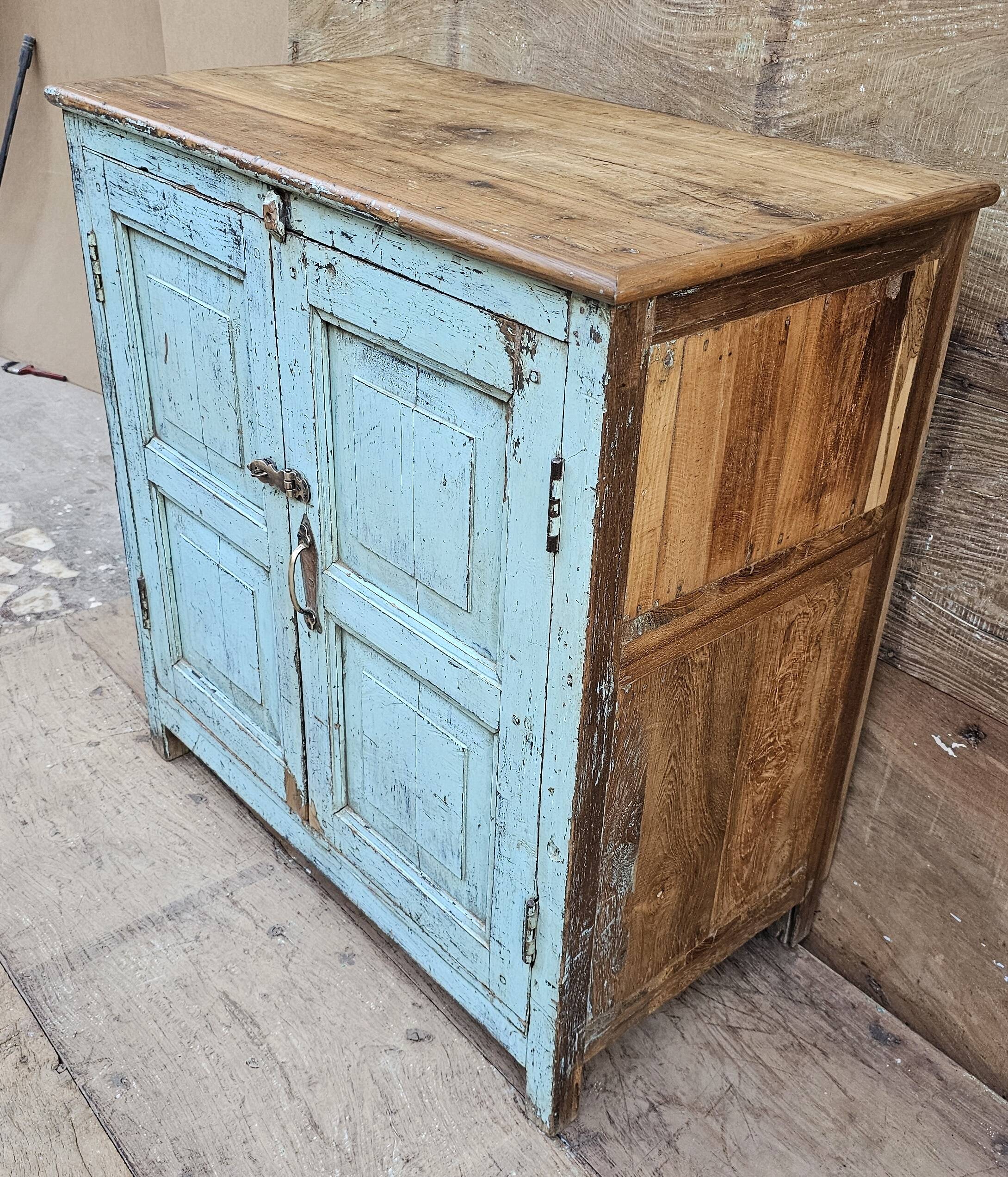 Ancien buffet en teck birman