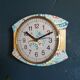Vintage silent wall clock "Japy Folk"