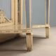 Console ancienne de style néoclassique en bois sculpté, XIXe siècle