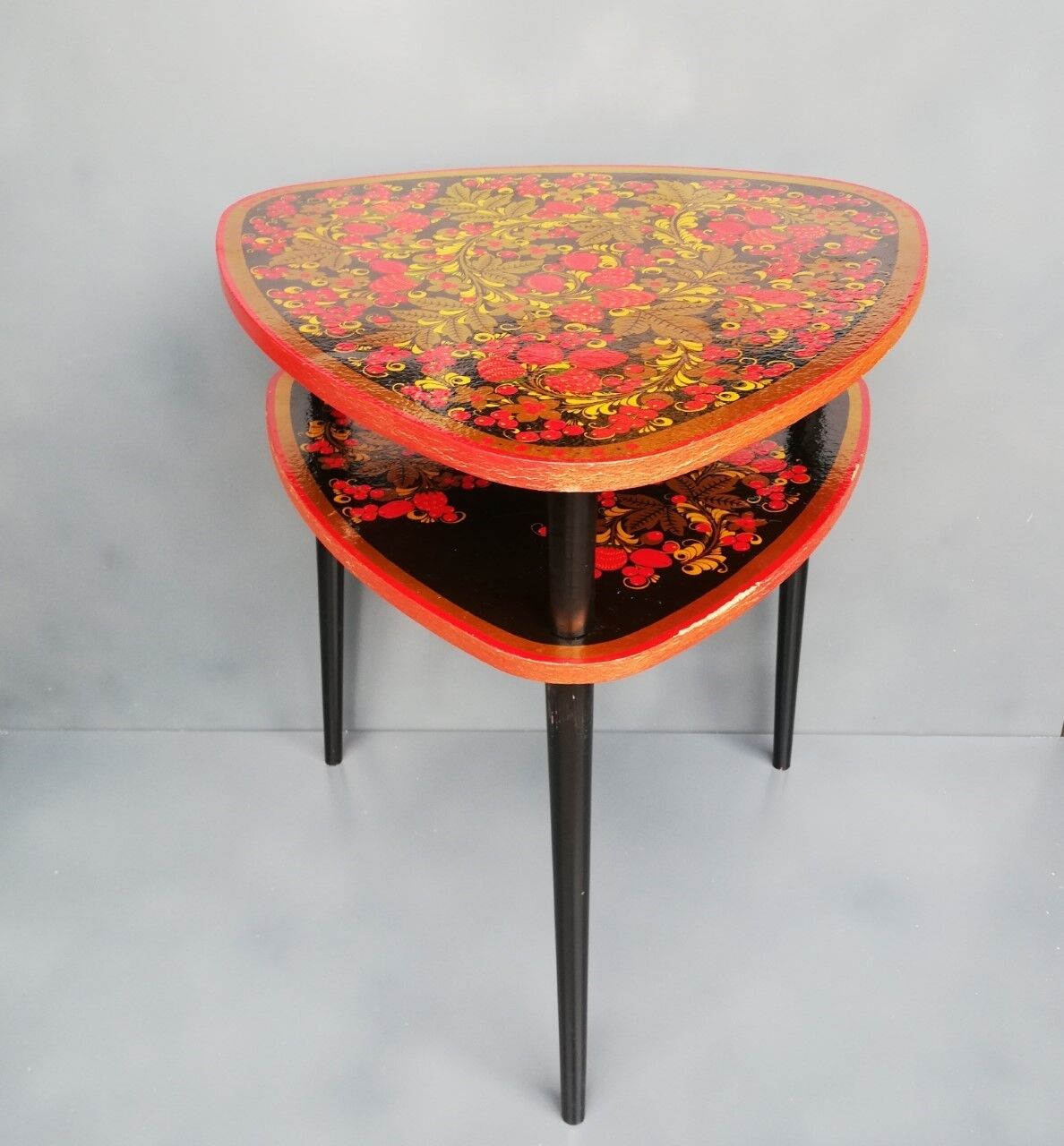 Vintage Russian tripod table