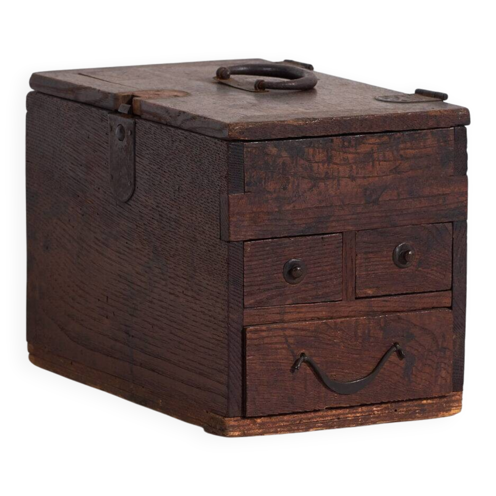 Antique Japanese drawer box – End of the Meiji period (c. 1890-1910) #25