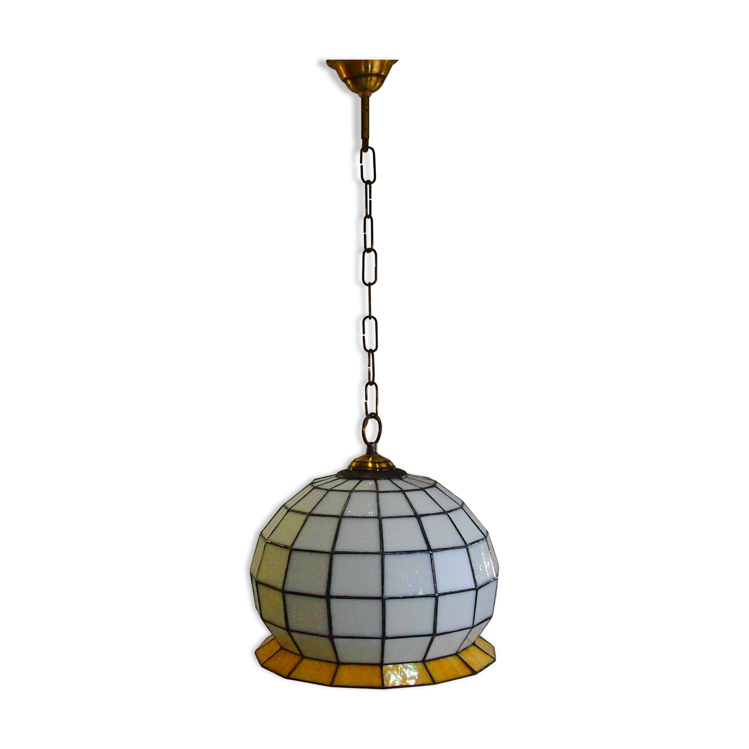 Ceiling lamp / bathroom lighting / stained glass / Glass pendant / glass paste