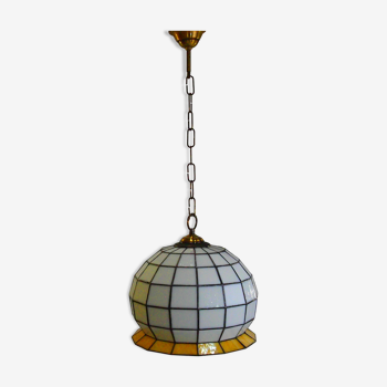 Ceiling lamp / bathroom lighting / stained glass / Glass pendant / glass paste