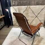 Vintage reclining armchair