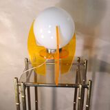 table lamp 1970 space age very good original condition 25x18