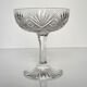 Set of 4 crystal champagne glasses from Saint-Louis | Gavarni model
