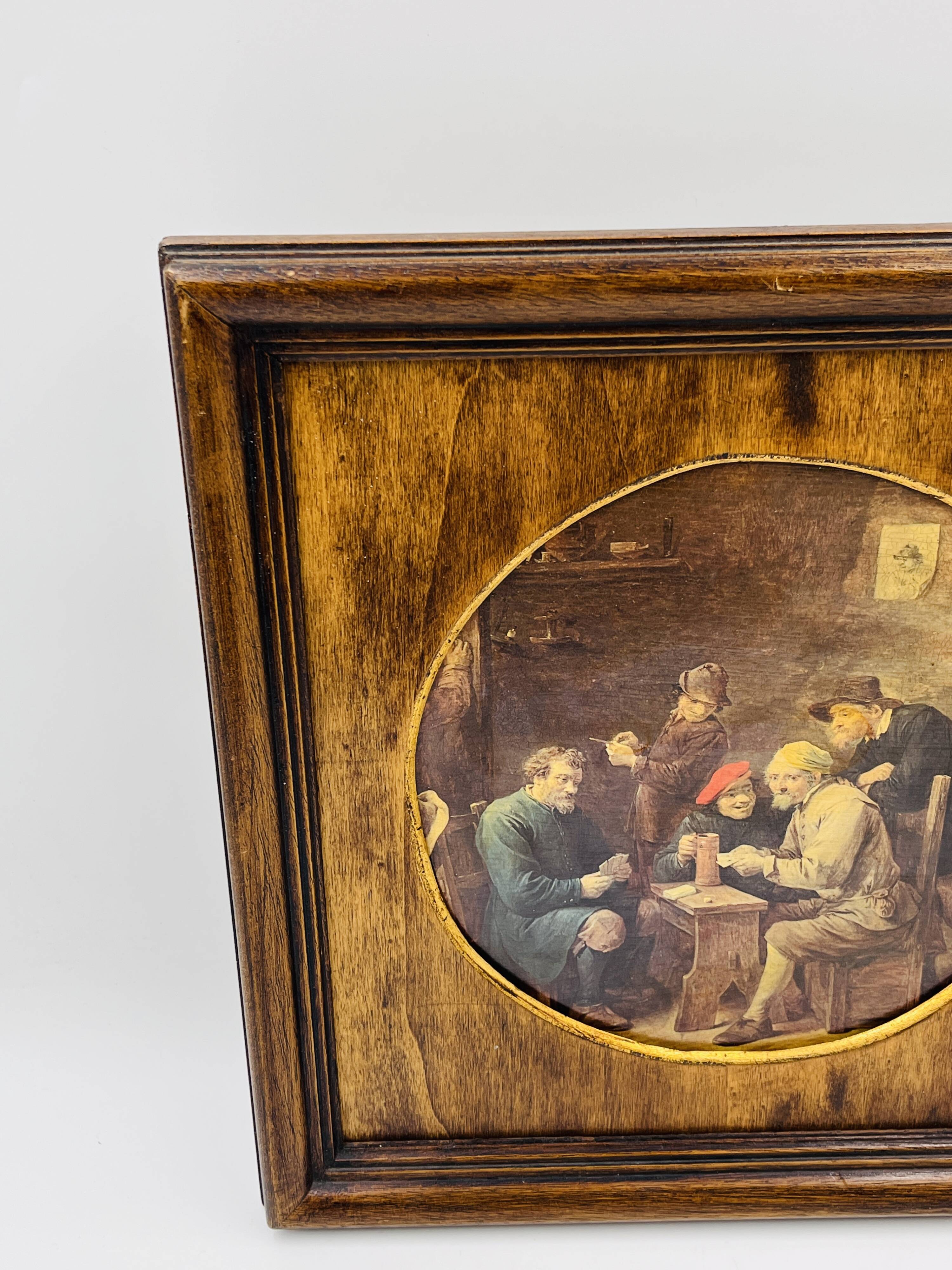 Reproduction duo by David Teniers