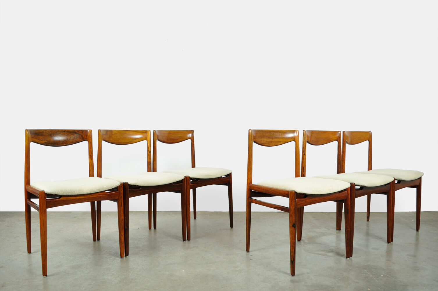Set of 6 vintage diningchairs by Lübke (Interlübke), Germany 1960s
