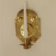 Pair of Swedish Brass Wall Sconces from the Mid-Century