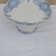 Faience compotier by Saint Amand A. Lebacqz & Bouchard model Persian diam 23.5 cm
