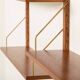 Preben Sorensen PS System teak wall unit, Randers, Denmark, 1960s