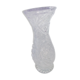 Vase en verre ciselé