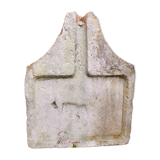 Ancient sink stone in drom stone