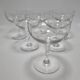 Set of 6 champagne glasses