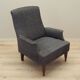 Grey armchair, Italian design, 1970s, production: Italy