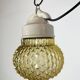 Vintage White Porcelain Pendant Light, 1970s