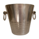 Silver metal champagne seal