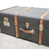 Vintage suitcase storage trunk