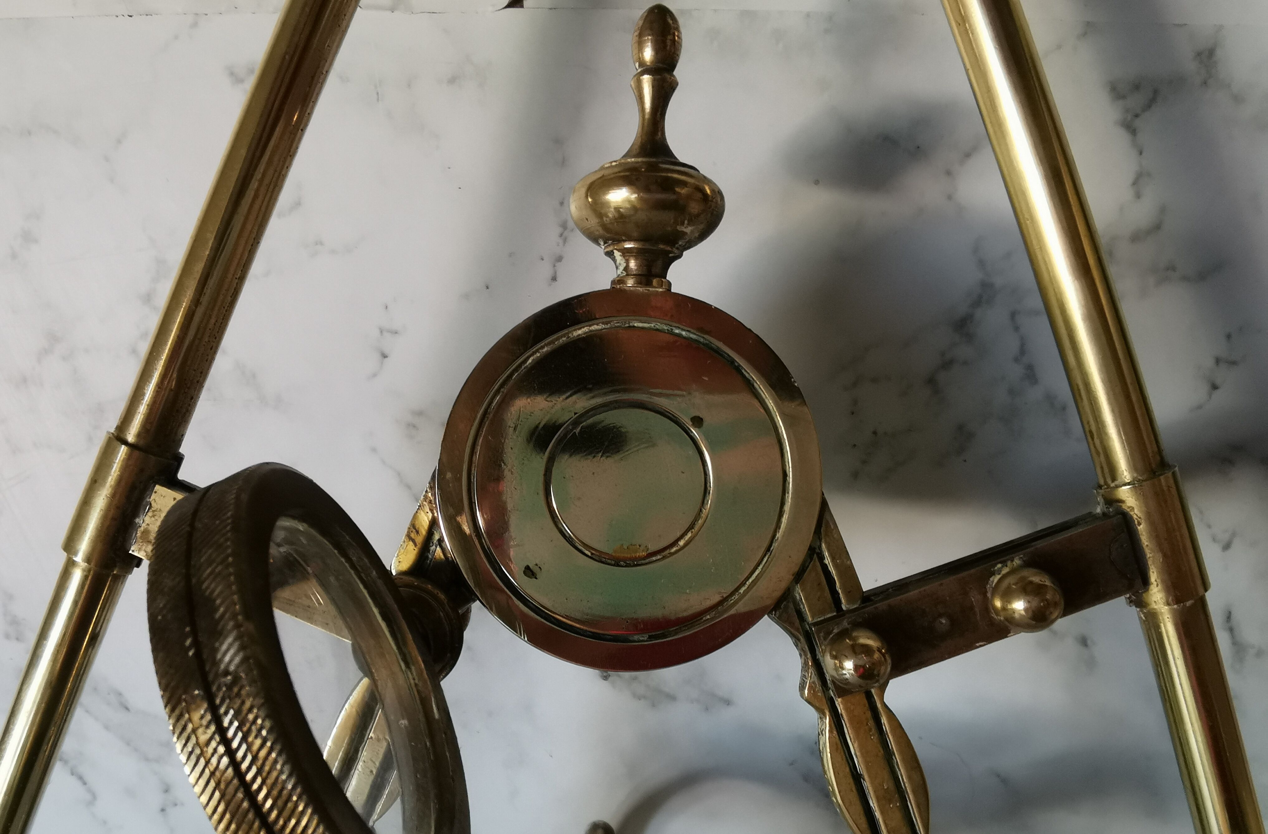 Brass billiard chandelier marine decoration