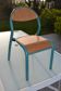 Chaise vintage d'école maternelle