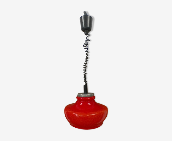 Suspension en opaline, vintage