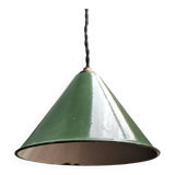 Suspension cone enamelled sheet metal