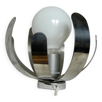Lampe Oxar de Jocelyne Trocme Design 1970 en aluminium