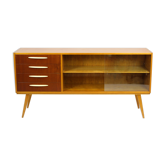 Mid-Century Birch and Mahogany Sideboard, 1960s
